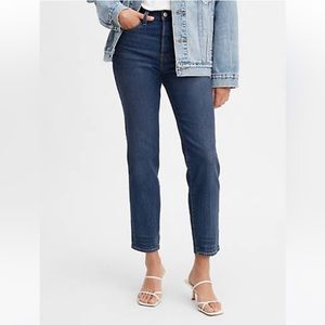 Levi’s Wedgie Skinny Dark Wash Jeans